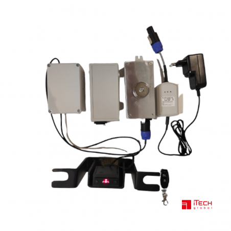 iTech - Laserowy system na pozycjoner wideł wózka widłowego